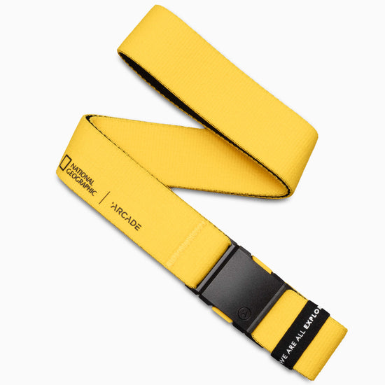 Arcade Belts National Geographic Collective YELLOW