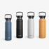 Nuataaq 34 oz Carabiner Water Bottle OBSIDIAN