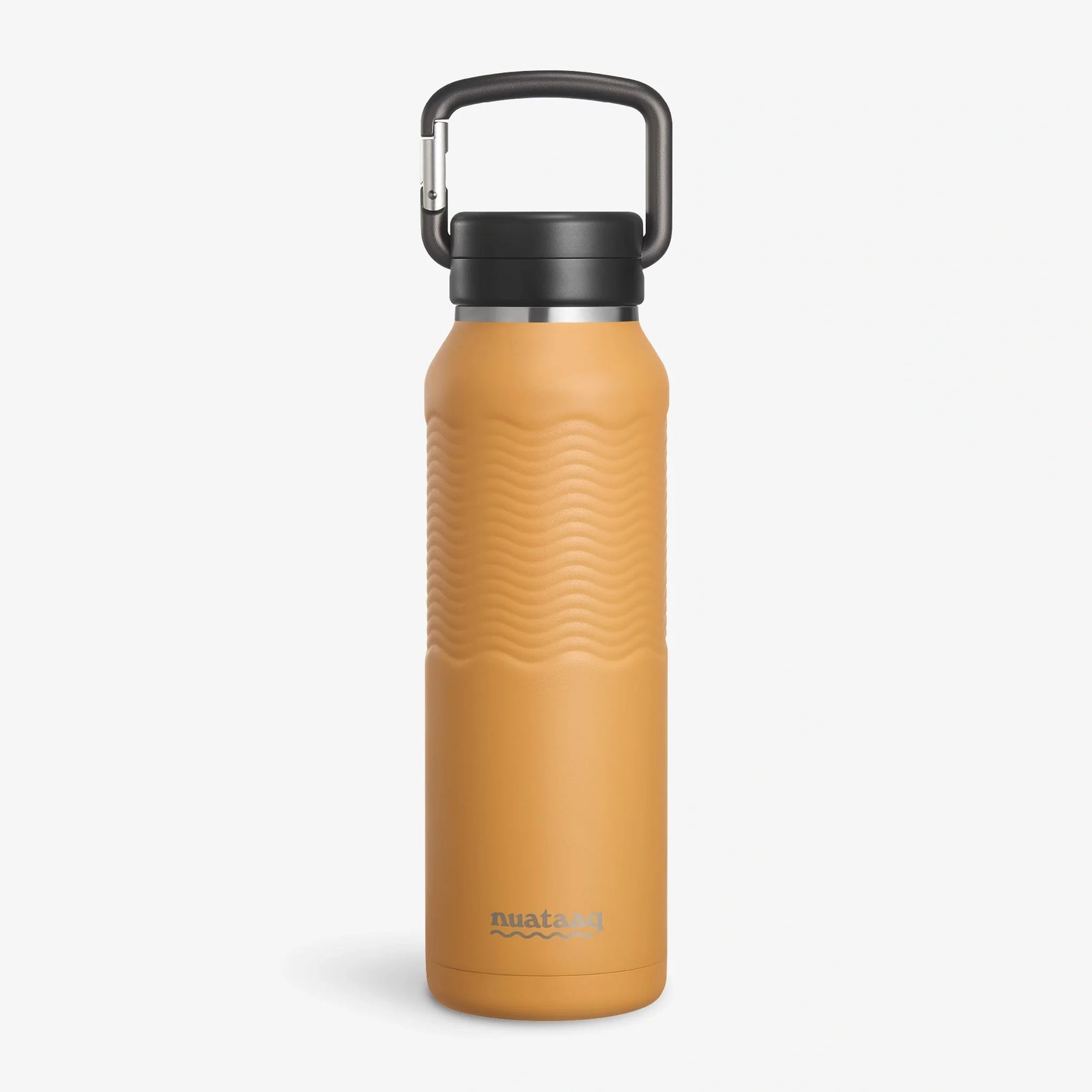 Nuataaq 34 oz Carabiner Water Bottle GOLDENROD