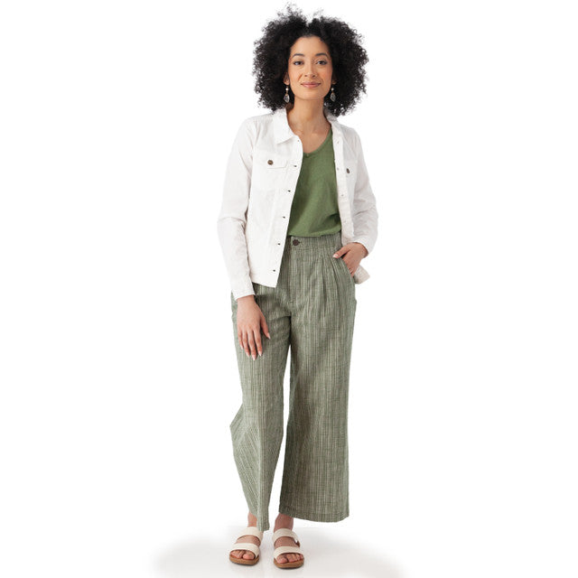 Aventura W Arden V2 Jean Jacket WHITE