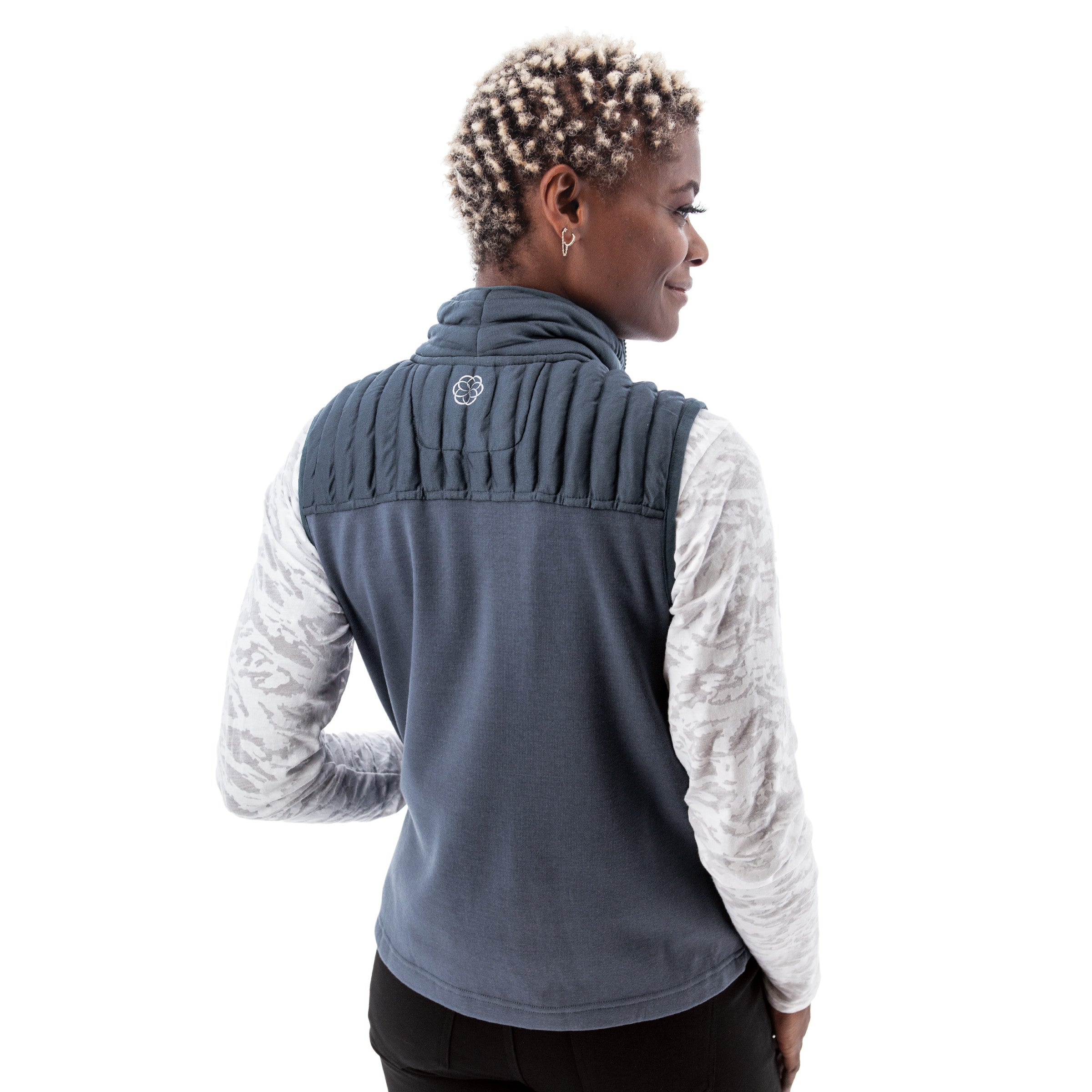 Aventura W Dog Walker Vest OMBRE BLUE