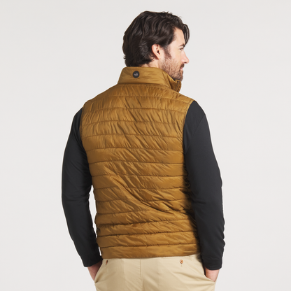 Southern Marsh M Mallard Quilted Performance Vest FIELD KHAKI