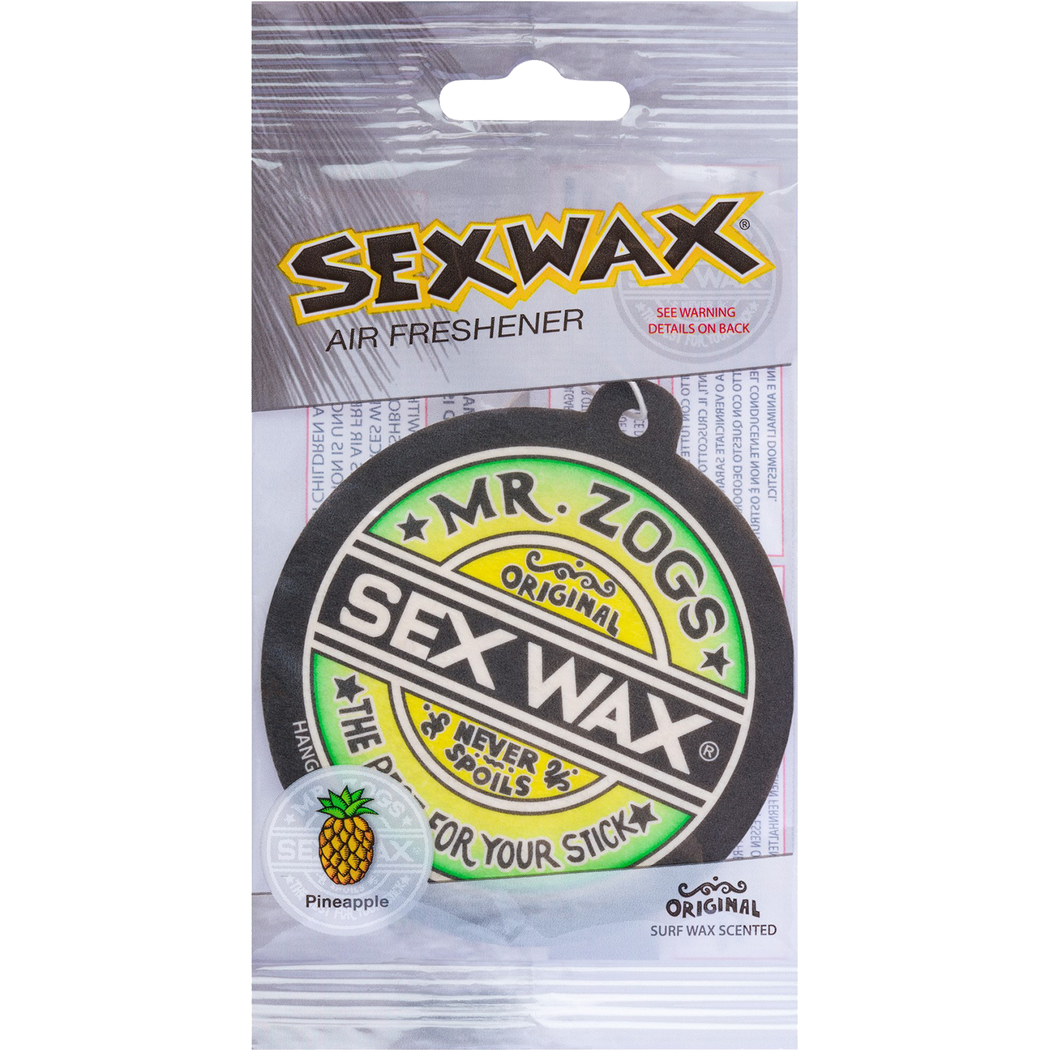 Sex Wax Air Freshener PINEAPPLE