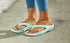 OOFOS W OOlala Limited Thong Sandal MINT