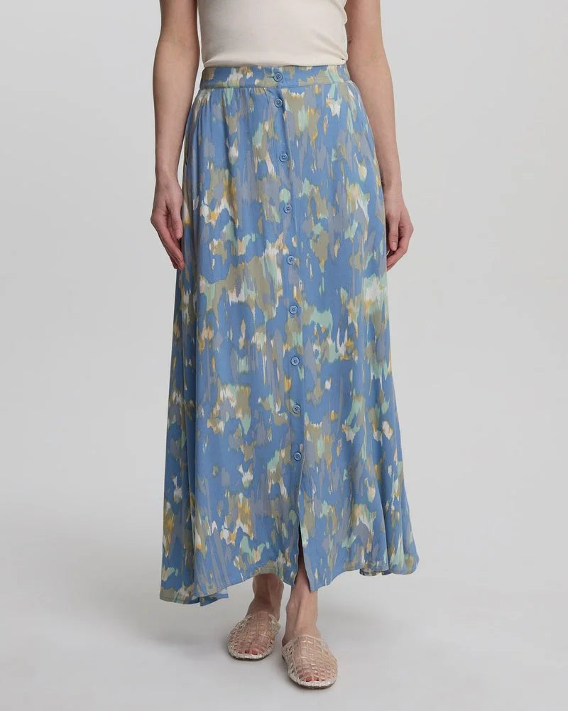 tentree W Ashland Skirt LAKESIDE BLUE BLUR