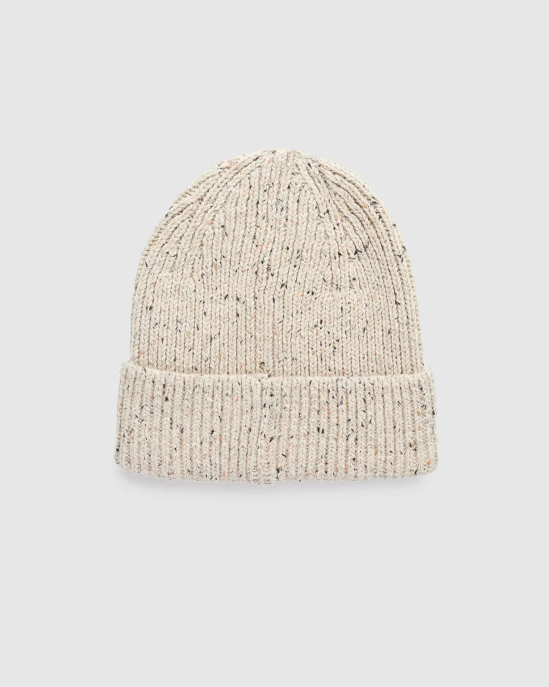 tentree Bristow Fleck Beanie PALE OAK HEATHER FLECK