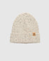 tentree Bristow Fleck Beanie PALE OAK HEATHER FLECK