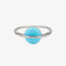 Pura Vida Opal Saturn Ring SILVER