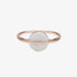 Pura Vida Opal Saturn Ring ROSE GOLD