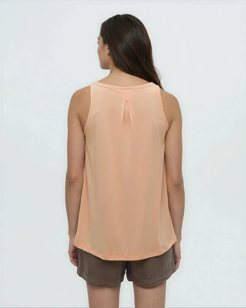 tentree W Selwyn Tank ORANGE SHERBET