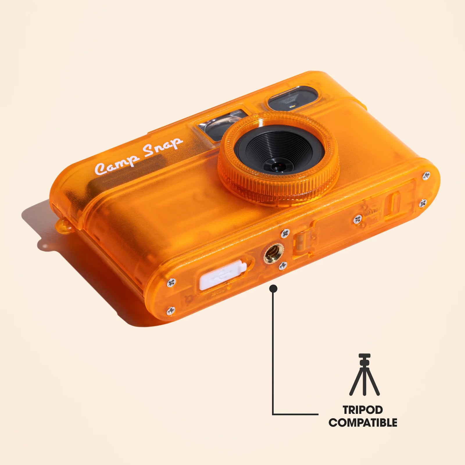 Camp Snap Camera TANGERINE DRIFT