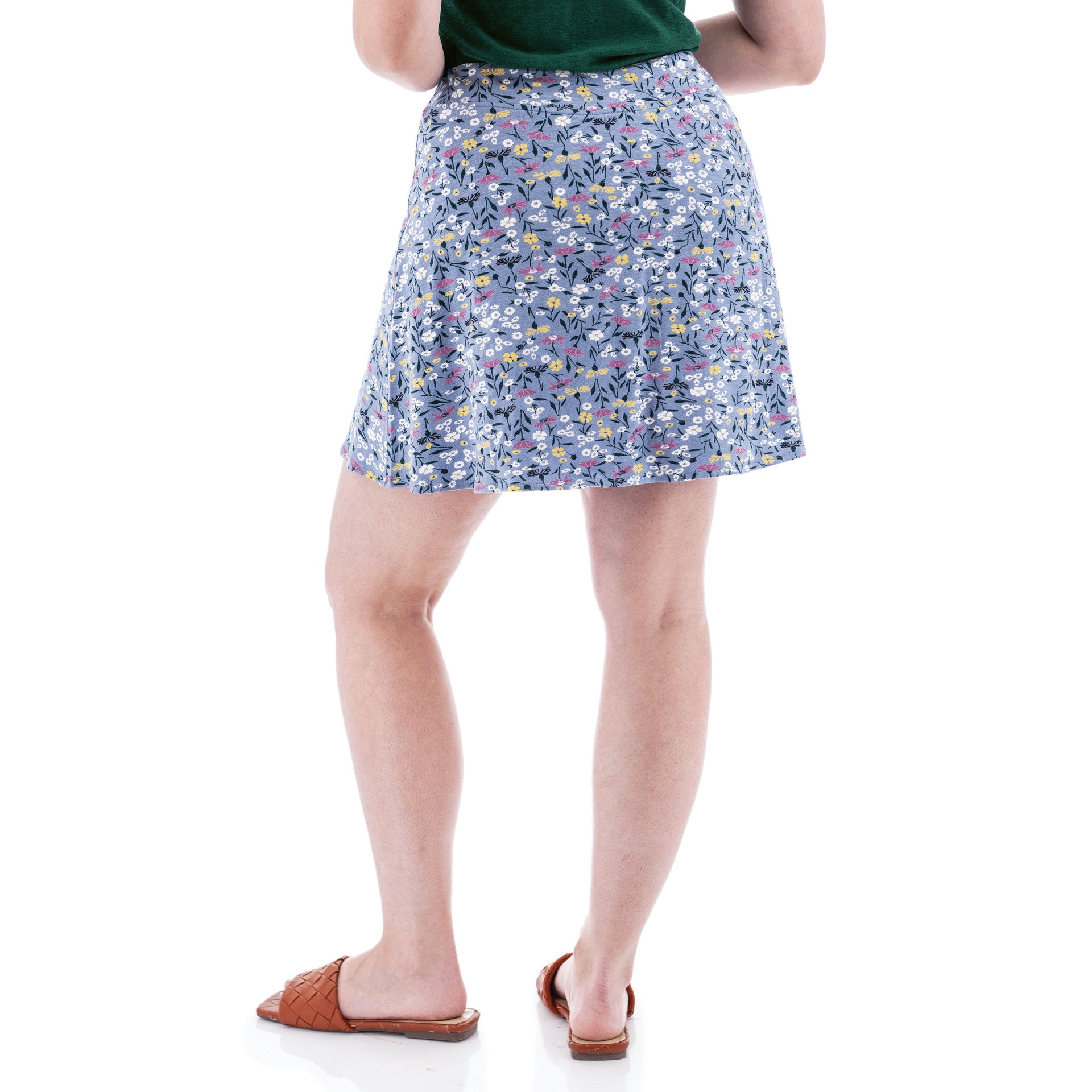 Aventura W Linden Print Skort BLUE FOG