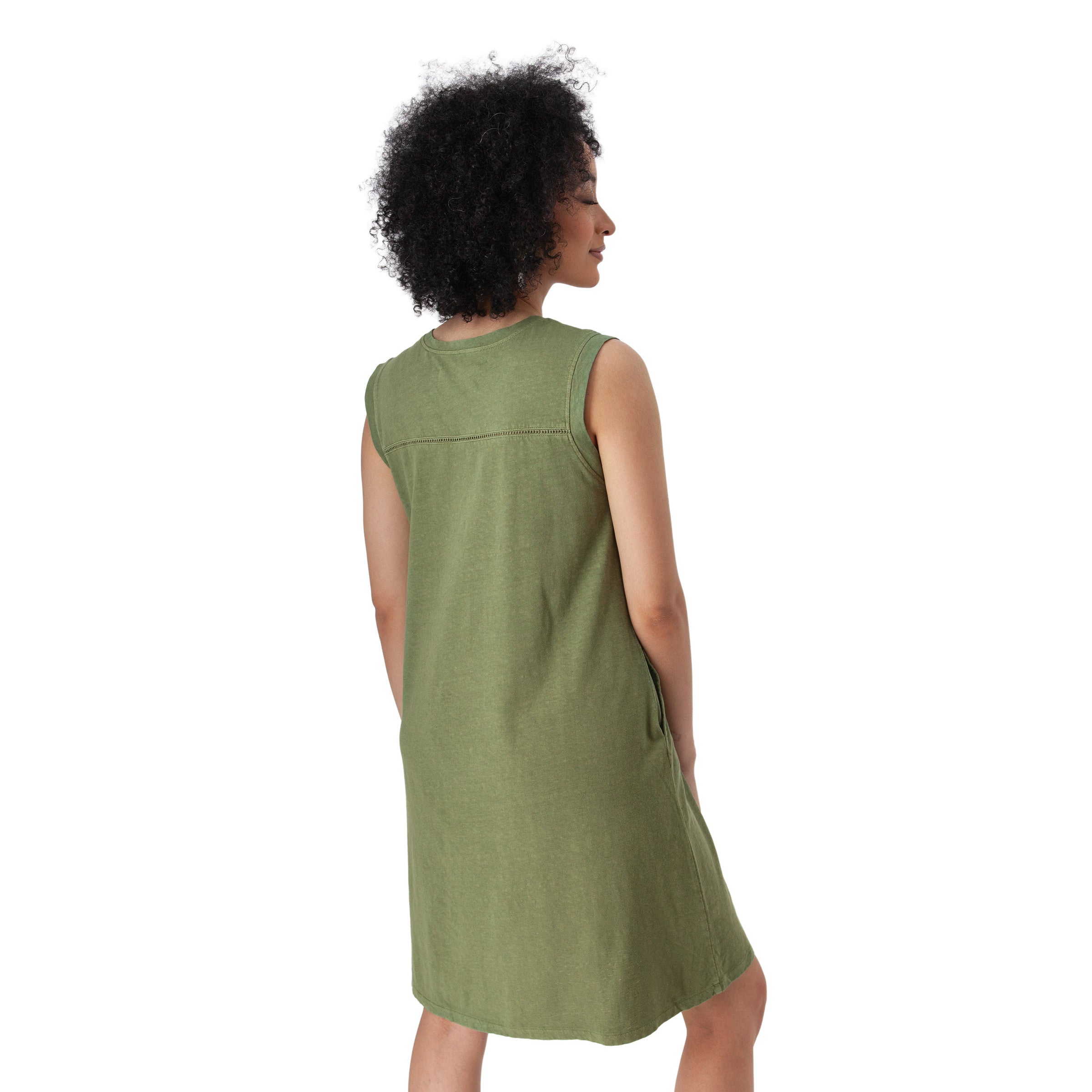 Aventura W Simone Dress OLIVINE