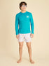 Chubbies M LS Sun Crew BOARDWALK EMPEROR