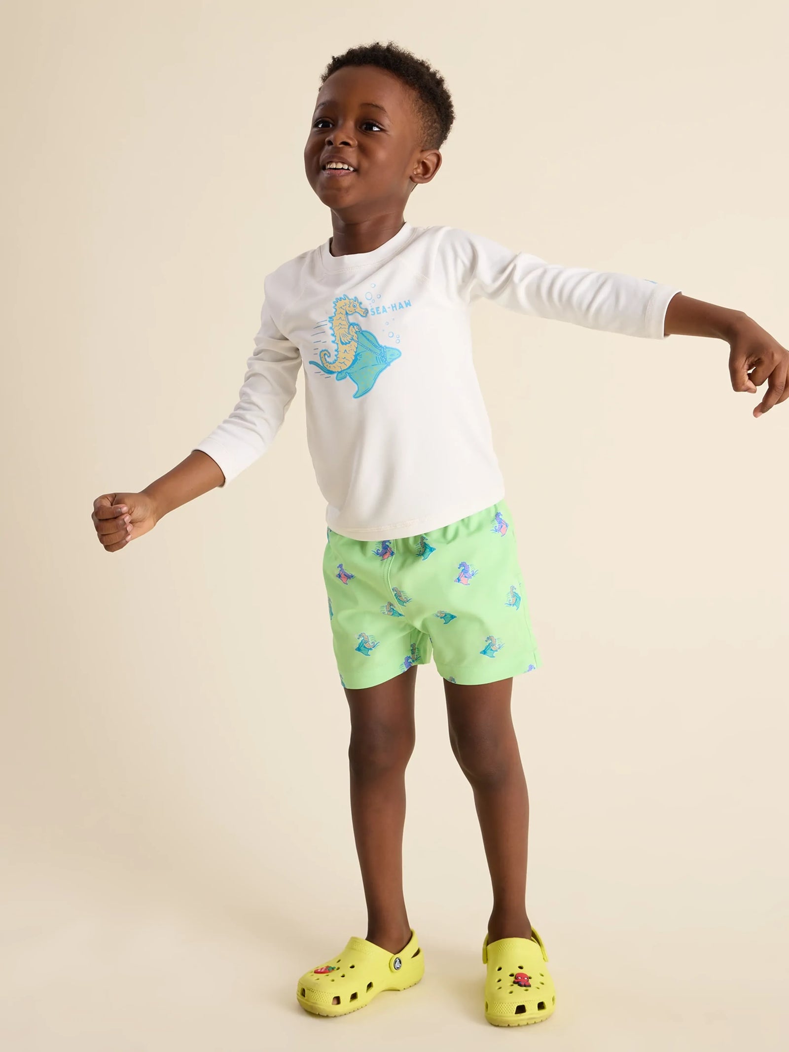 Chubbies Toddler Rashguard THE COASTAL CLAD