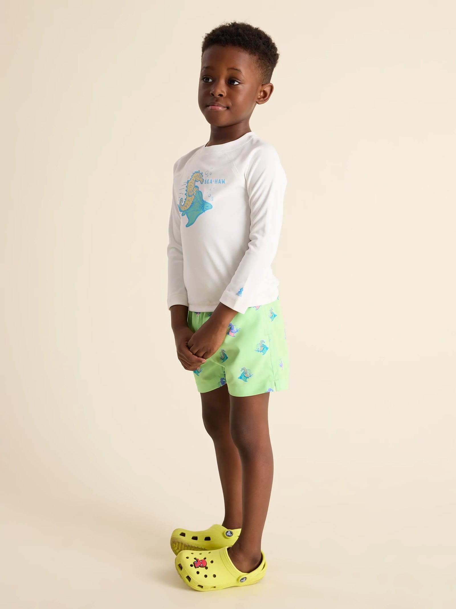 Chubbies Toddler Rashguard THE COASTAL CLAD