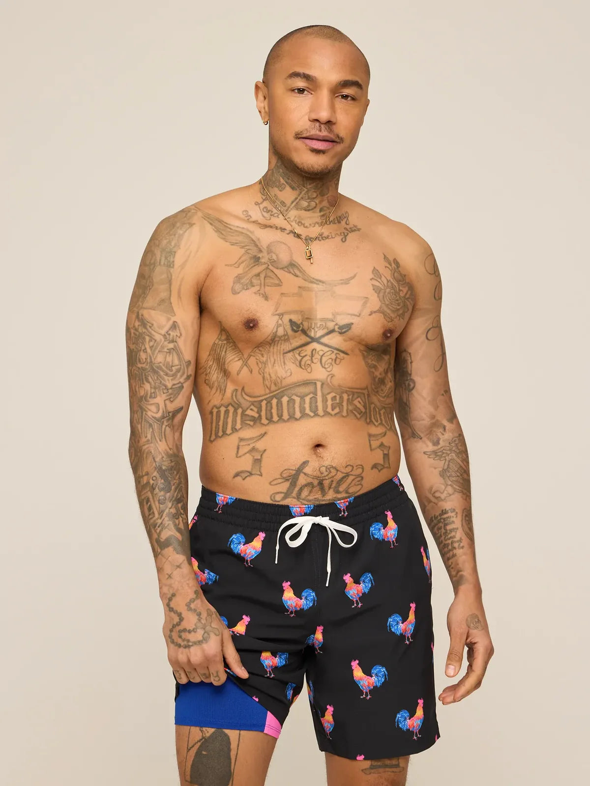 Chubbies M 7" Classic Lined Swim Trunk COCKADOODLE DOOZIES