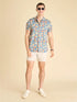 Chubbies M SS Resort Weave Friday Shirt DAISY DAYDREAM