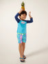 Chubbies Toddler LS Rash Guard DINO-MITE