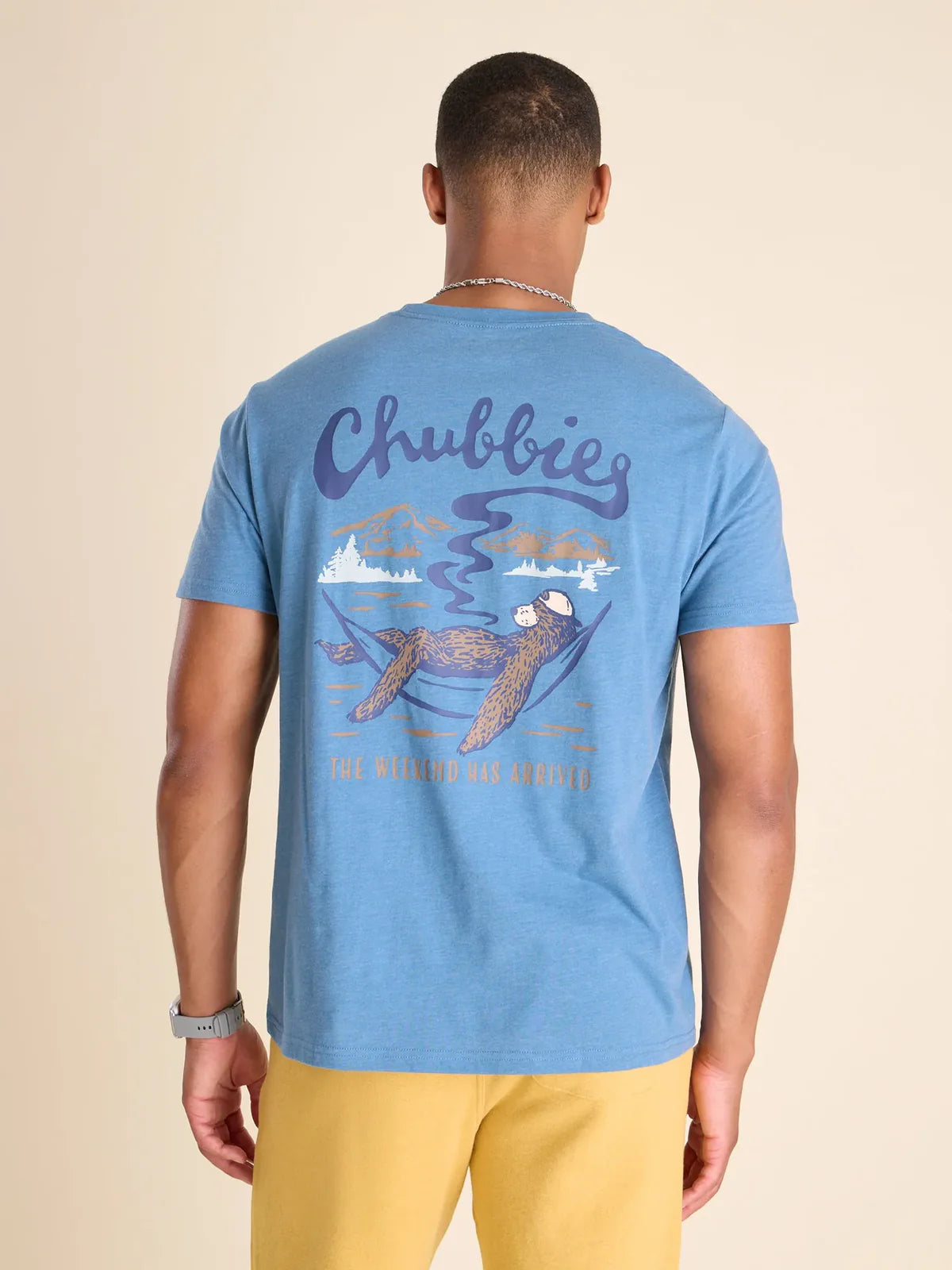 Chubbies M SS Graphic Pocket Tee THE DRIFT AWAY