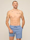 Chubbies M 7" Textured Lined Swim Trunk FROST GRAY