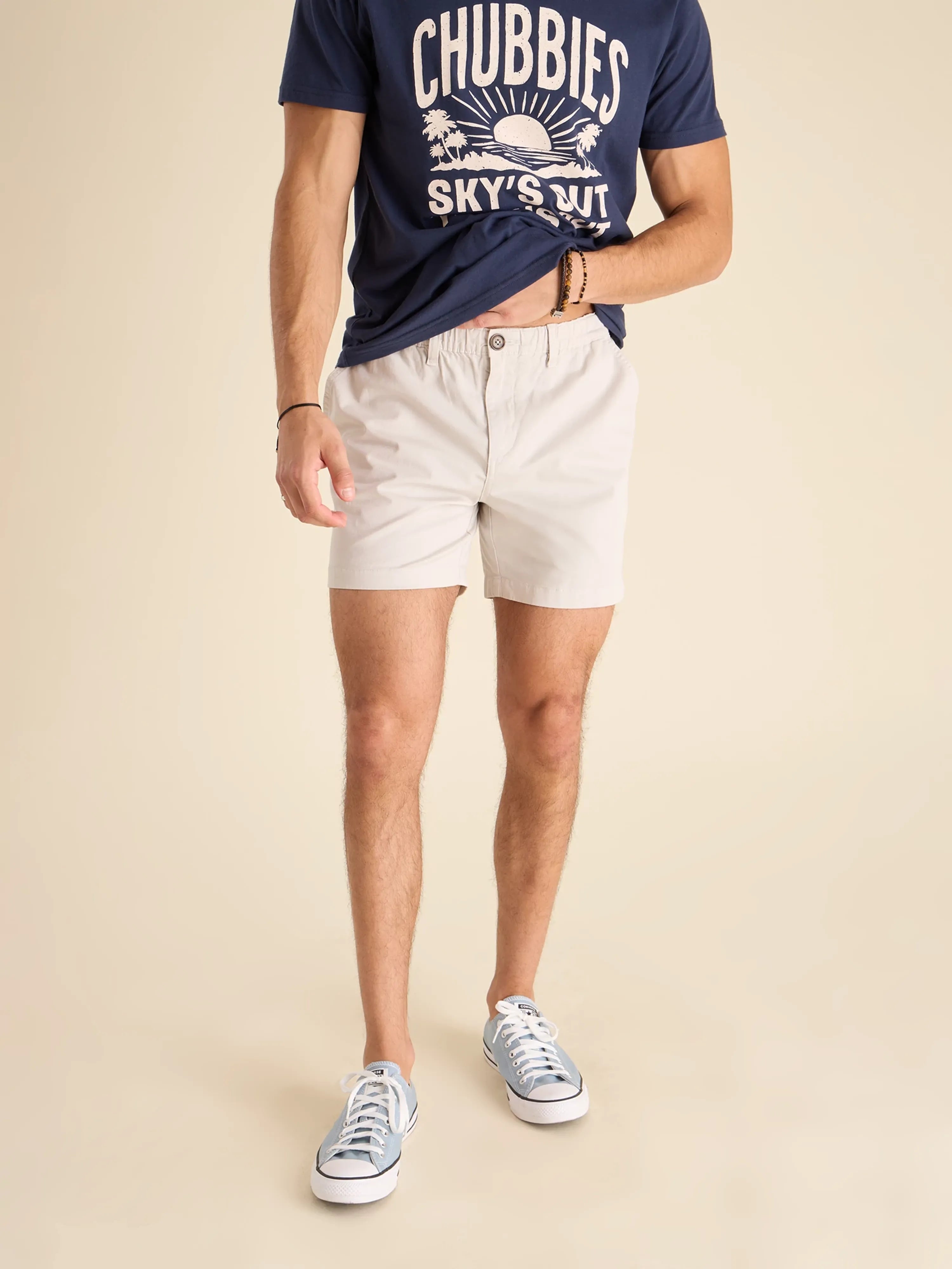 Chubbies M 5.5" Glacier Crushes Twill  Short