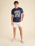 Chubbies M 5.5" Glacier Crushes Twill  Short