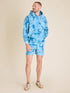 Chubbies M Comfort Hoodie GLASS FRACTAL DEEP BLUE