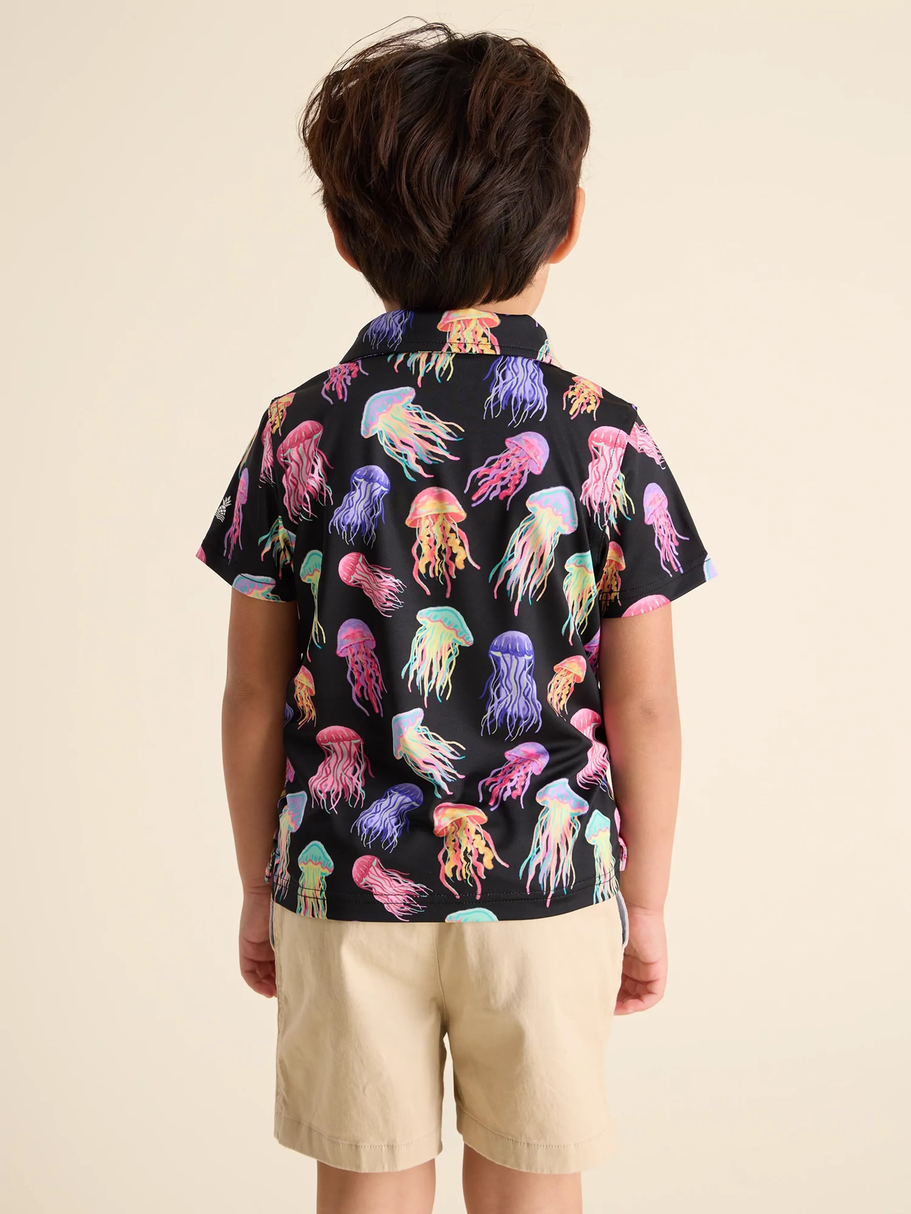 Chubbies Kids Performance Polo LIL DONT BE JELLY