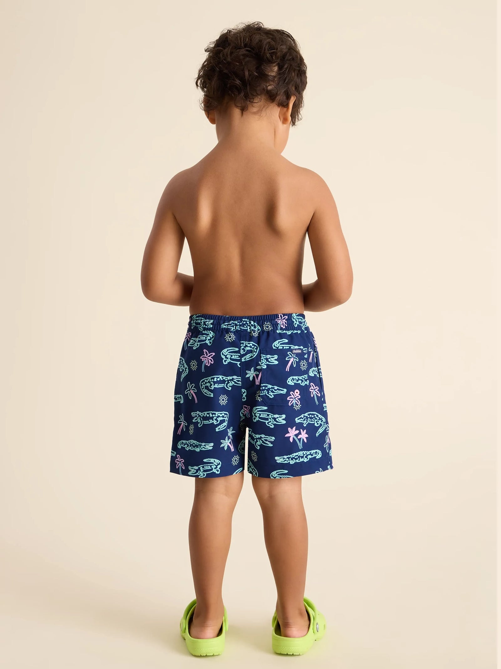 Chubbies Kids Classic Swim Trunk The MINI NEON GLADES