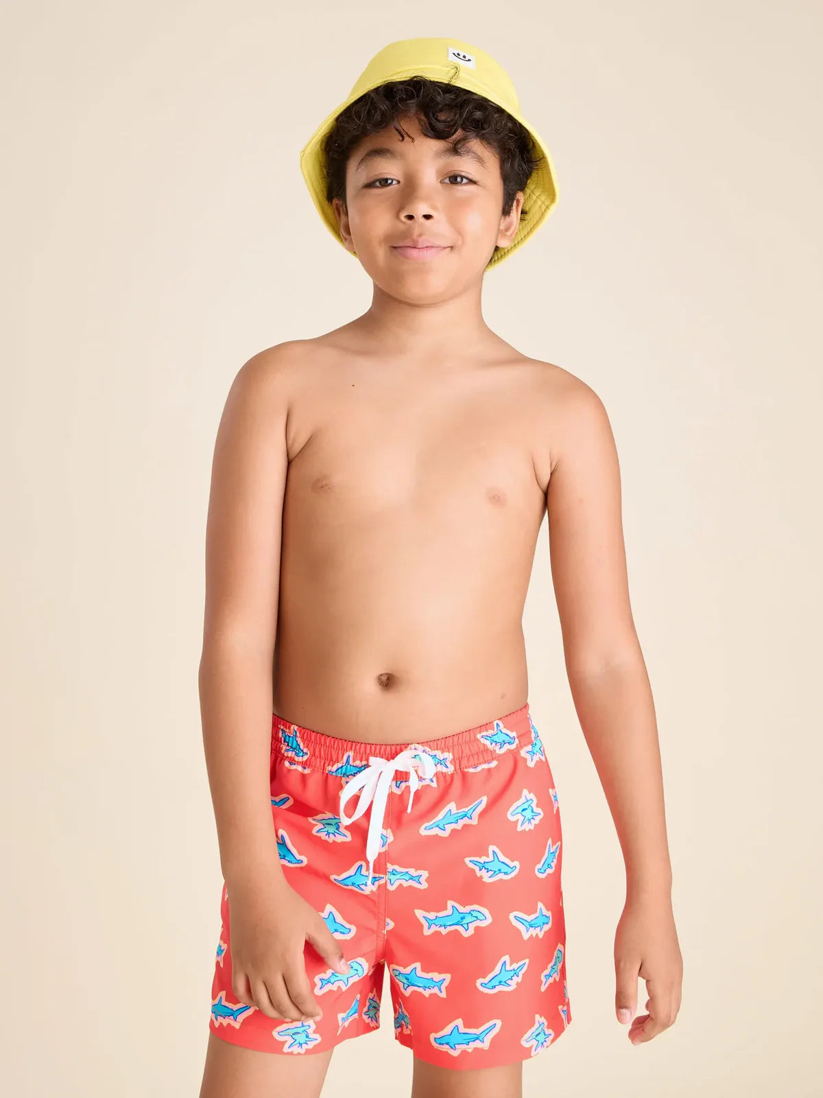 Chubbies Youth Lined Swim Trunk RED APEX SWIMMERS