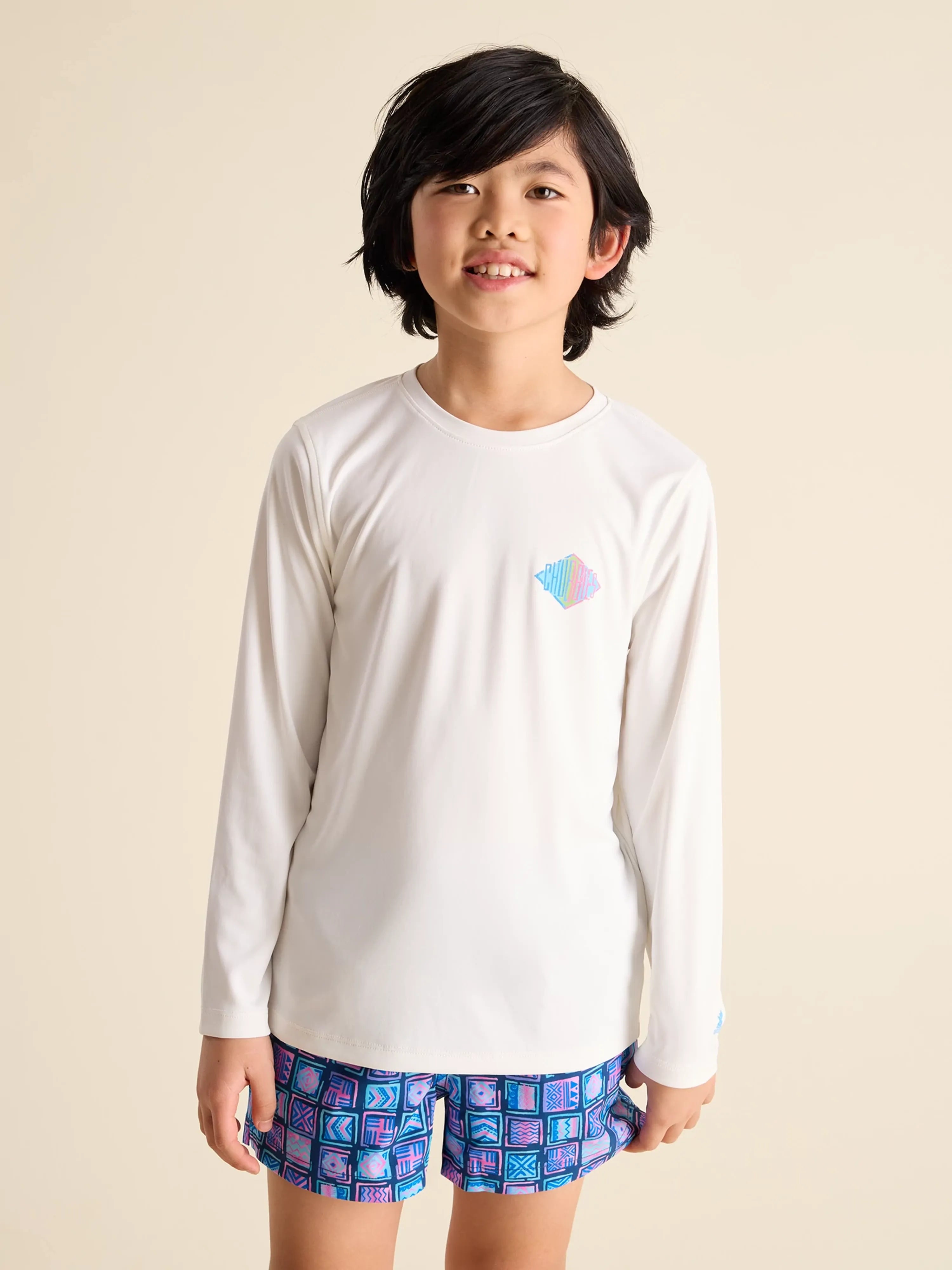 Chubbies Youth LS Sun Crew THE REFLECTOR