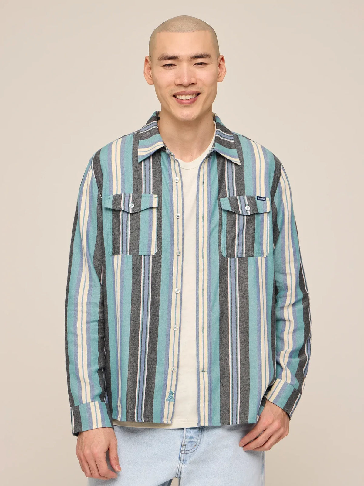 Chubbies M LS Summer Weight Flannel SALT & SAIL