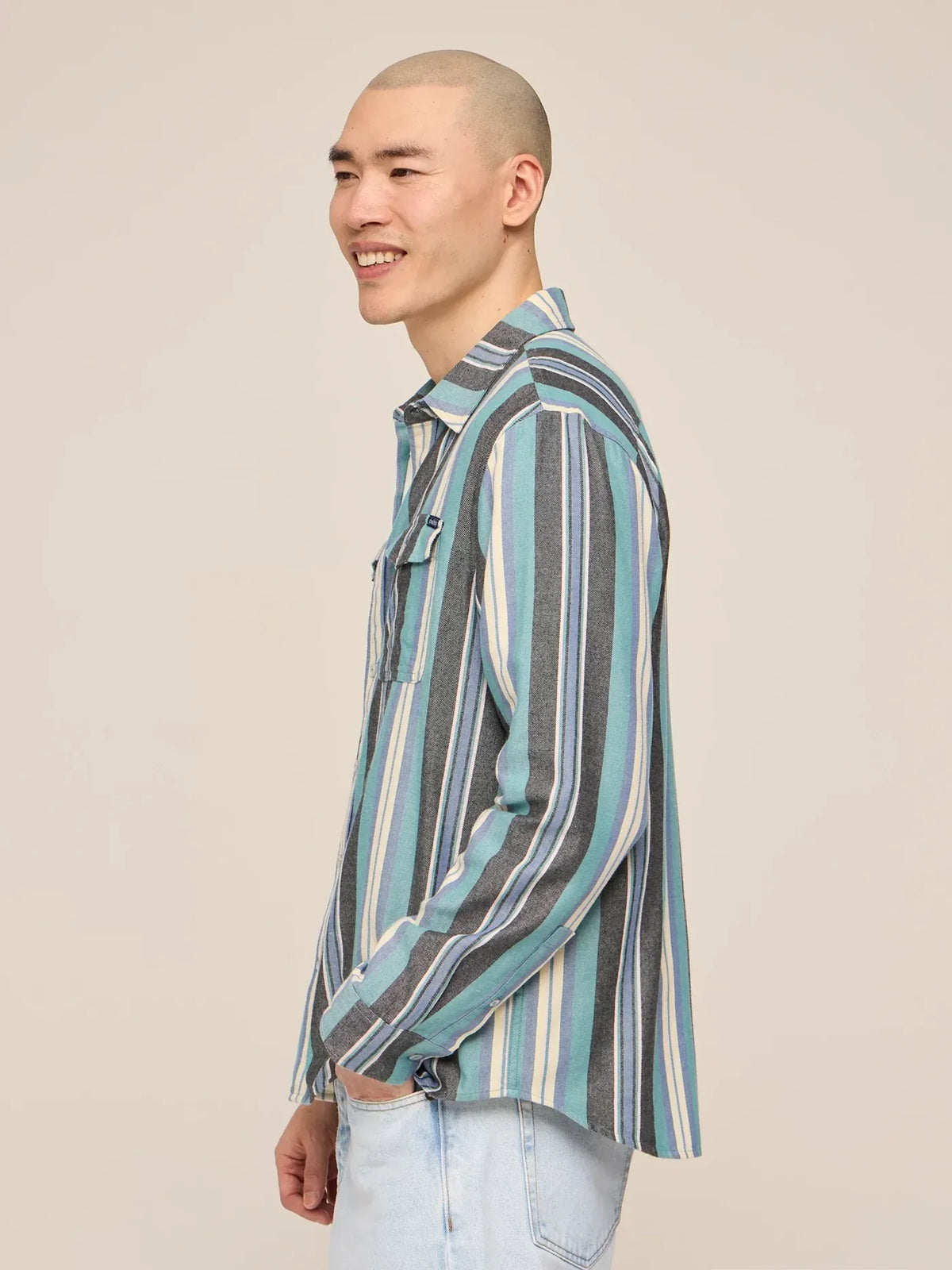 Chubbies M LS Summer Weight Flannel SALT & SAIL