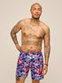 Chubbies M 7" Classic Lined Swim Trunk STAR SPANGLED BLOOMS