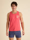 Chubbies M Tank The Sun Club RED
