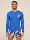 Chubbies M Sun Hoodie SUNNY TOMORROW BLUE