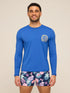 Chubbies M Sun Hoodie SUNNY TOMORROW BLUE
