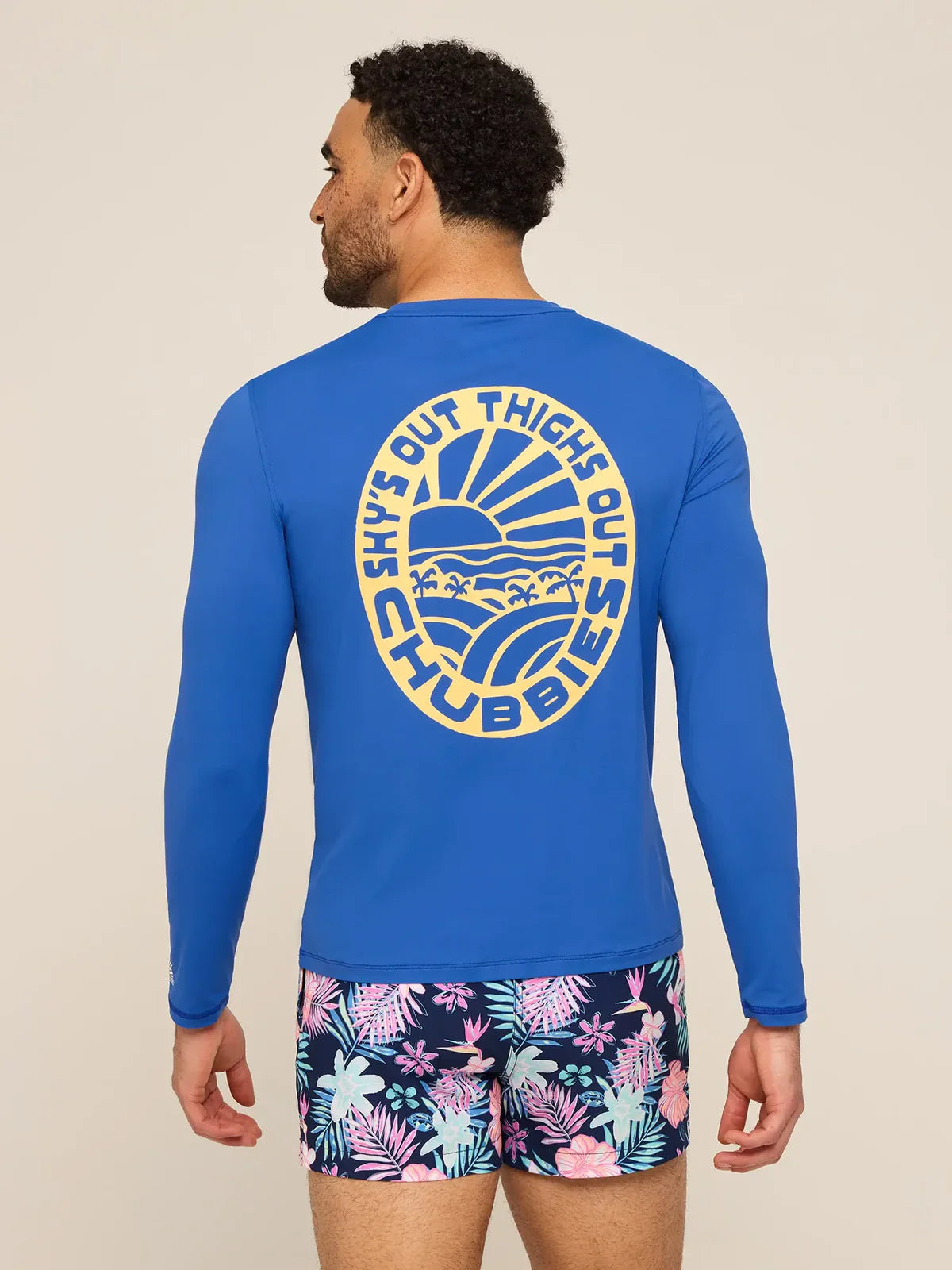 Chubbies M Sun Hoodie SUNNY TOMORROW BLUE