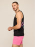 Chubbies M Tank Top THE NIGHT NEVER STOPS