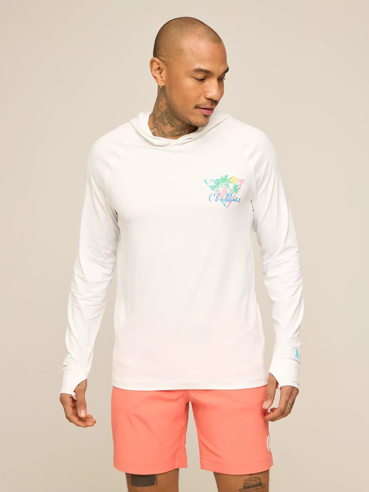 Chubbies M Sun Hoodie THE TACKING TOWARD