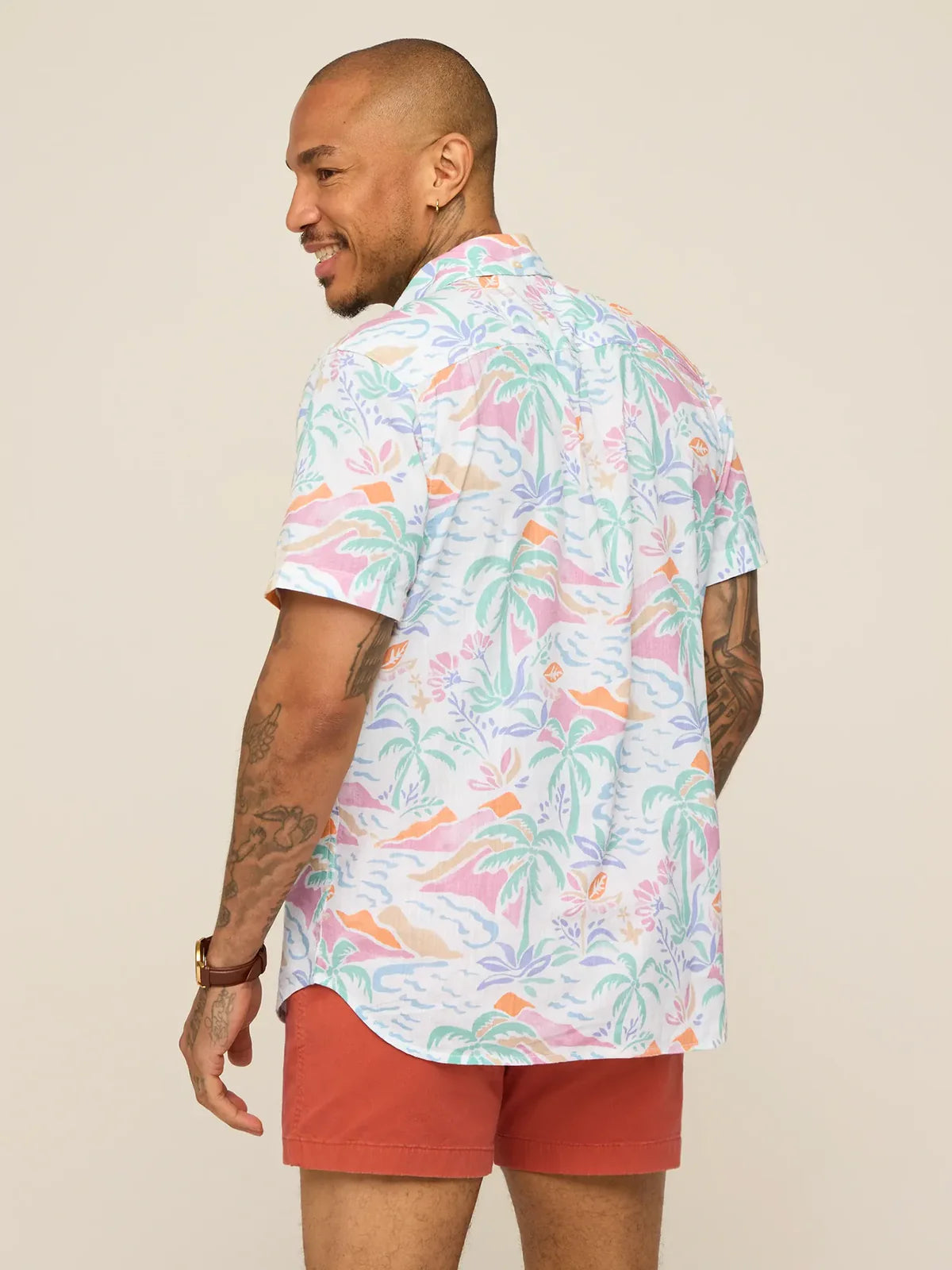Chubbies M Performance Friday Shirt WASHED ASHORE