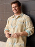 Chubbies M Cloud 10 Overshirt THE SANDSTONE STITCH