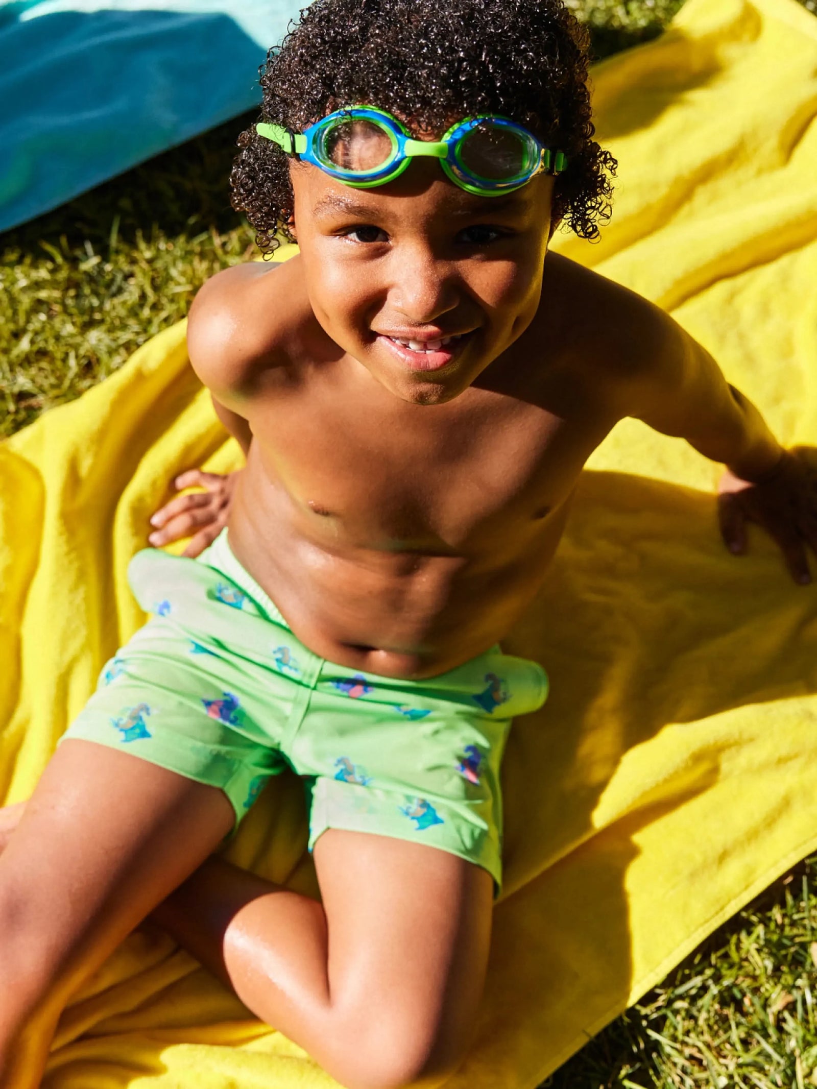 Chubbies Kids Classic Swim Trunks THE SEAHORSIN AROUND