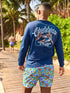 Chubbies M LS Sun Crew THE SURF SKIN