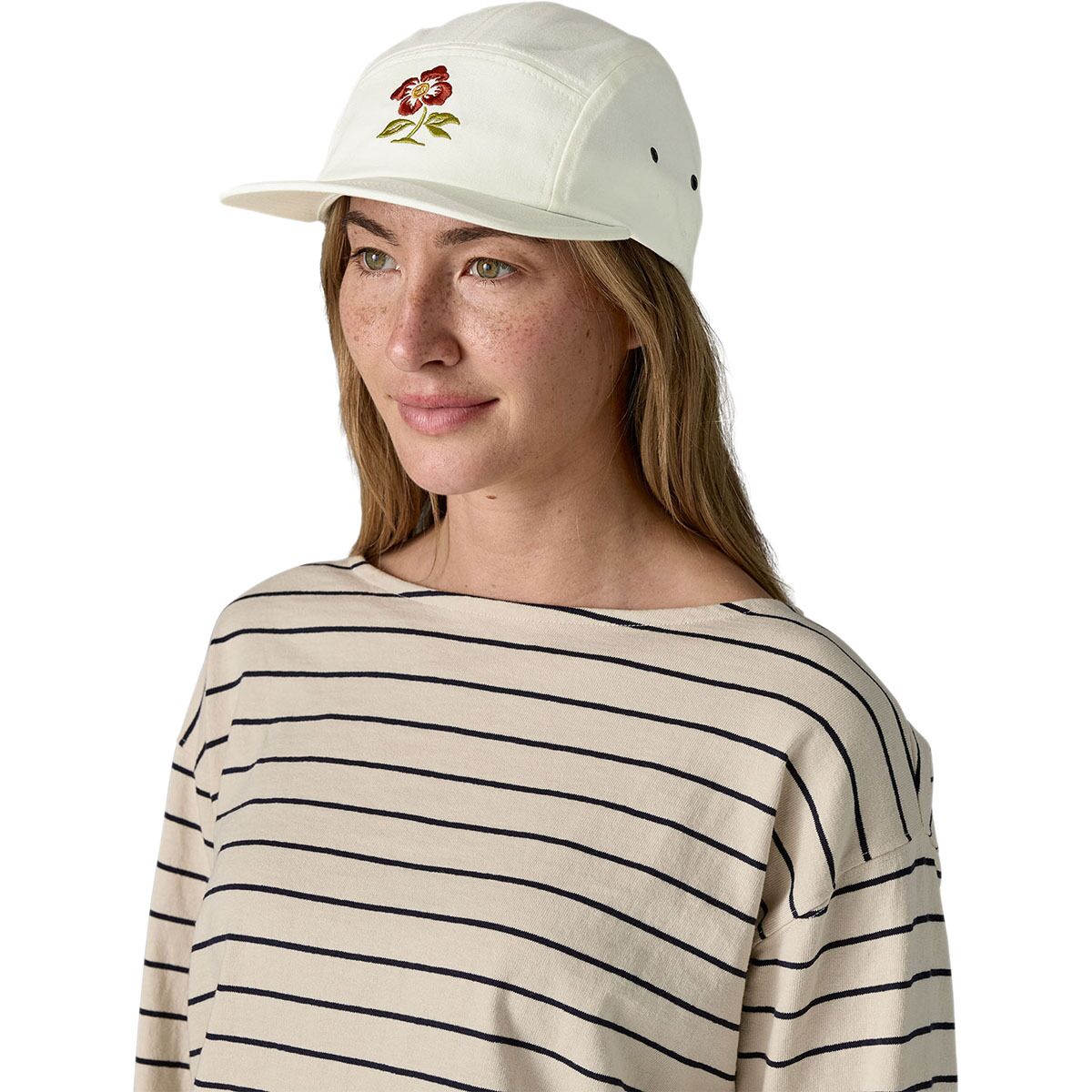 Patagonia Graphic Maclure Hat PEACE SEEDS BIRCH WHITE
