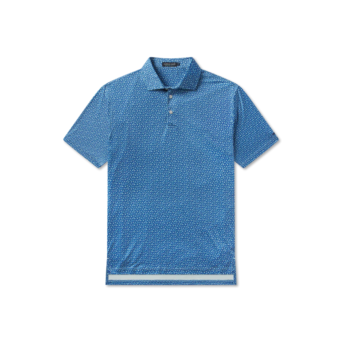 Southern Marsh M Flyline Performance Polo Salt & Lime NAVY