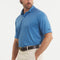 Southern Marsh M Flyline Performance Polo Salt & Lime NAVY