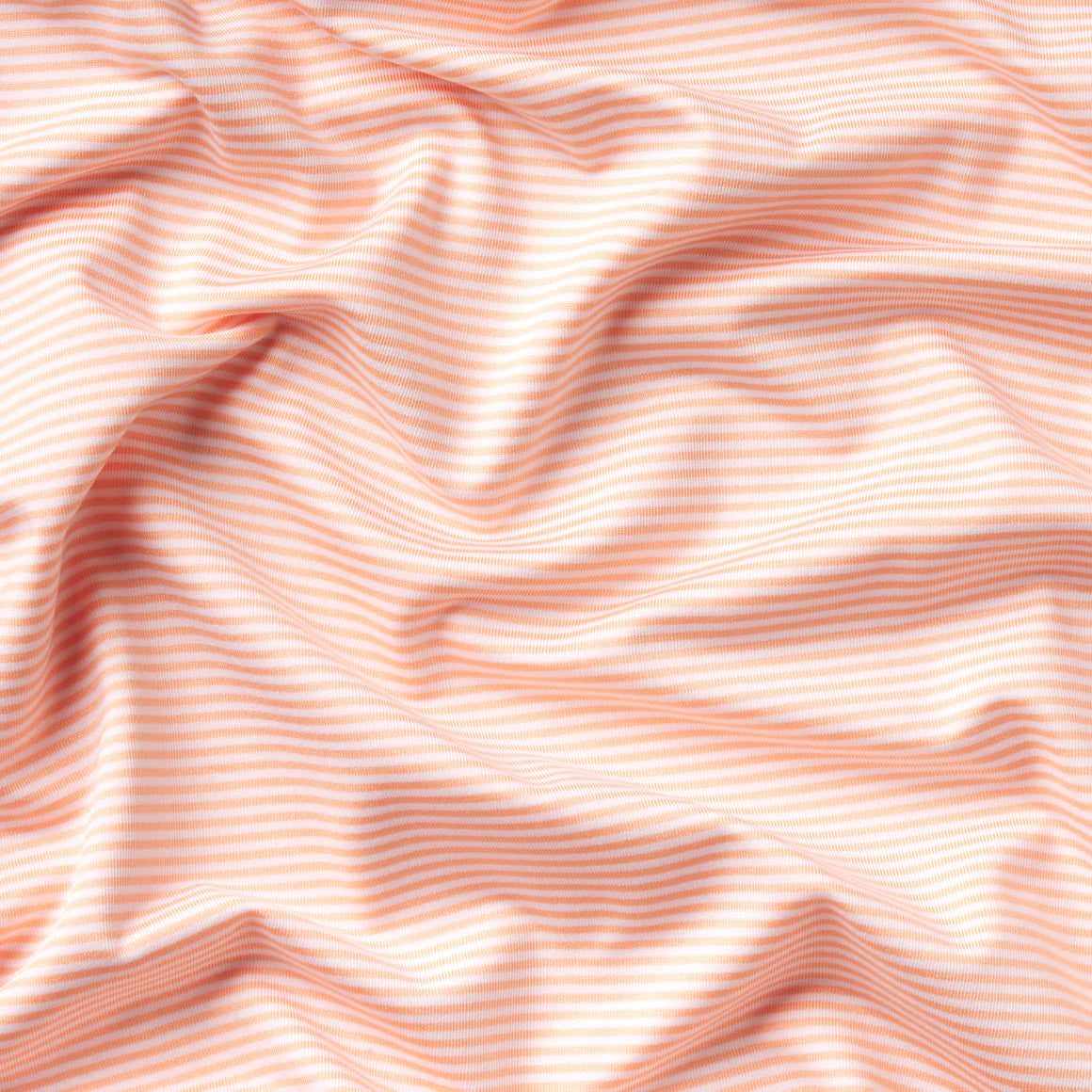 Southern Marsh M Bermuda Polo Hampton Stripe PEACH/ WHITE