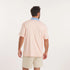Southern Marsh M Bermuda Polo Hampton Stripe PEACH/ WHITE